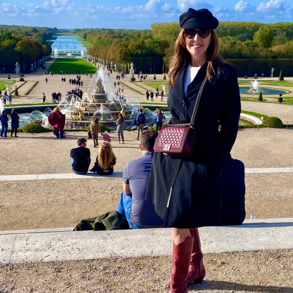 Betmar New York Wool Blend Newsboy Hat Women's Black Adjustable Cabby Hat EUC - Picture 7 of 7